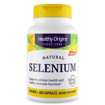 Selênio, 200 mcg, 180 Cápsulas, Healthy Origins