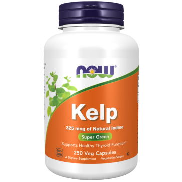 Kelp, 325 mcg, 250 Cápsulas Vegetais, NOW Foods