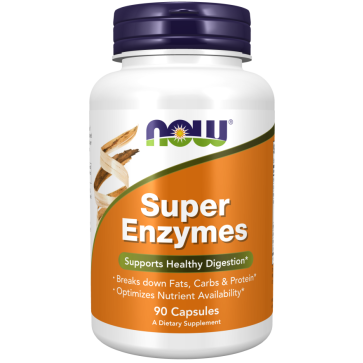 Super Enzymes, Superenzimas, 90 Cápsulas, NOW foods