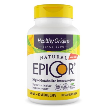 EpiCor, 500 mg, 60 Cápsulas Vegetais, Healthy Origins