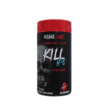 Kill H2O, Diurético, 60 Cápsulas, Insane Labz