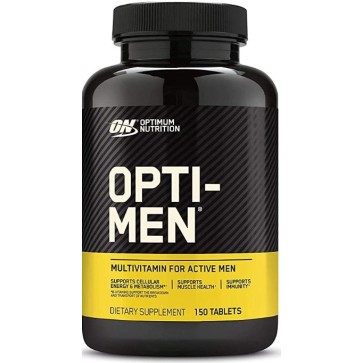 Opti-men, Multivitamínico Para Homens, 150 Comprimidos, Optimum Nutrition