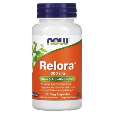 Relora, 300 mg, 60 Cápsulas Vegetais, NOW Foods