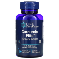 Curcumin Elite, Extrato de Cúrcuma, 60 Cápsulas Vegetarianas, Life Extension