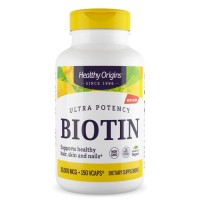 Biotina 10.000 mcg 150 Cápsulas Veganas, Healthy Origins