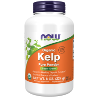 Kelp Orgânico, Pó Puro 227g - NOW Foods