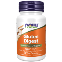 Gluten Digest, Enzimas Digestivas para Glúten, 60 Cápsulas Vegetais, NOW Foods