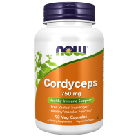 Cordyceps, 750 mg, 90 Cápsulas Vegetais, NOW Foods