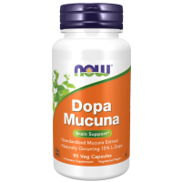 Dopa Mucuna, 90 Cápsulas Vegetais, NOW Foods