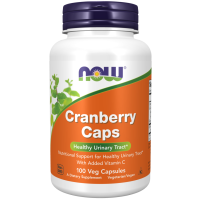 Cápsulas de Cranberry, 100 Cápsulas Vegetais, NOW Foods