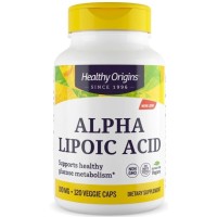 Ácido Alfa Lipóico, 100 mg, 120 Cápsulas Vegetarianas, Healthy Origins