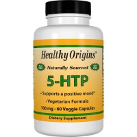 5-HTP, 100mg, 60 Cápsulas Vegetais, Healthy Origins