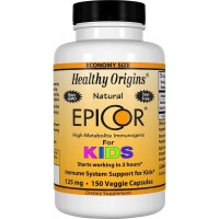 Epicor Kids, 125 mg, 150 Cápsulas Vegetais, Healthy Origins