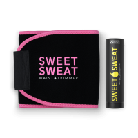 Sweet Sweat, Bastão, 182g + Cinta Neoprene Rosa, Sports Research