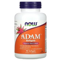 ADAM, Multivitamínico Masculino, 90 cápsulas, NOW Foods