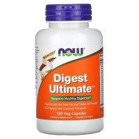 Digest Ultimate, Suporte à Digestão Saudável, 120 Cápsulas Vegetarianas, Now Foods