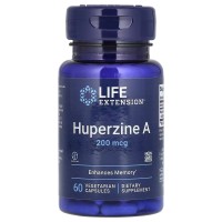 Huperzine A, 200 mcg, 60 Cápsulas Vegetarianas, Life Extension