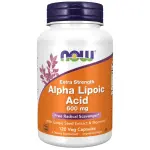 Ácido Alfa Lipoico, 600 mg, 120 Cápsulas Vegetais, Now Foods