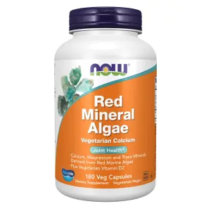 Algas Minerais Vermelhas, 180 Cápsulas Vegetais, Now Foods