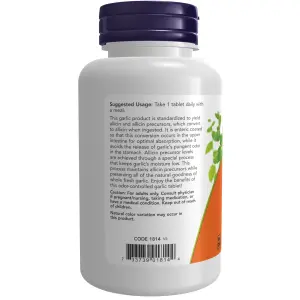 Alho 5000, 90 Comprimidos (500 mg por Comprimido), Now Foods