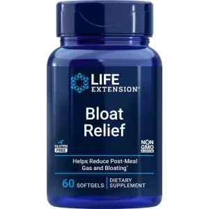 Alívio do Inchaço, 60 Cápsulas Softgel, Life Extension