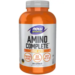 Amino Complete™, 20 Aminoácidos, 360 Cápsulas, Now Foods