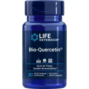 Antioxidante de Bioquercetina, 30 Cápsulas Vegetais, Life Extension