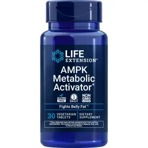 Ativador Metabólico de AMPK, 30 Comprimidos Vegetarianos, Life Extension