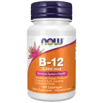 B-12, 2.000 mcg, 100 Pastilhas, Now Foods