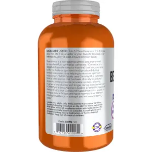 Beta-Alanina, 500 g (17,6 oz), Now Foods