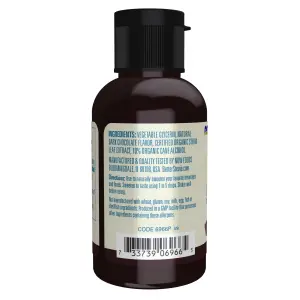Better Stevia® Sabor Chocolate Amargo, Adoçante Líquido com Zero Calorias, 59 ml (2 fl oz), Now Foods