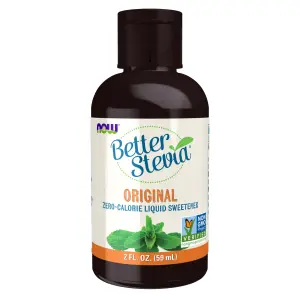 Better Stevia® Sabor Original, Adoçante Líquido com Zero Calorias, 59 ml (2 fl oz), Now Foods
