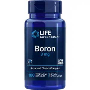 Boro, 3 mg, 100 Cápsulas Vegetarianas, Life Extension