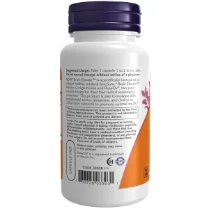 Brain Elevate™, 60 Cápsulas Vegetais, Now Foods