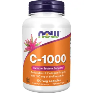 C-1000, 100 Cápsulas Vegetais, Now Foods