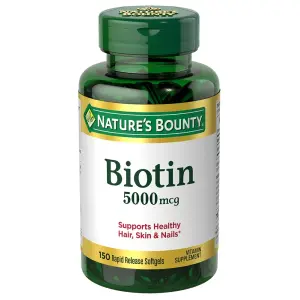 Cabelos, Pele e Unhas, 150 Cápsulas Softgel Líquidas de Liberação Rápida, Optimal Solutions®, Nature's Bounty