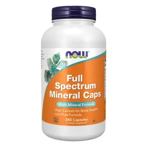 Cápsulas de Minerais de Espectro Completo, 240 Cápsulas Vegetais, Now Foods