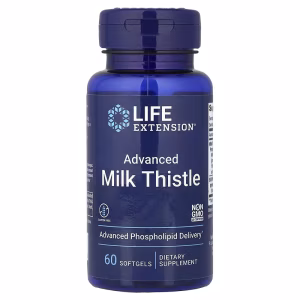 Cardo-mariano Avançado, 60 Cápsulas Softgel, Life Extension