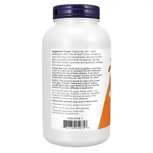 Casca de Psyllium em Pó, 340 g (12 oz), Now Foods