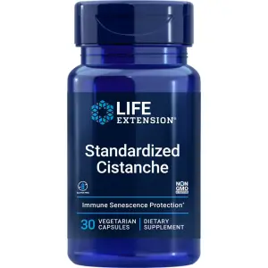 Cistanche Padronizado, 30 Cápsulas Vegetarianas (500 mg por Cápsula), Life Extension