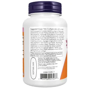 CLA, 800 mg, 180 Cápsulas Softgel, Now Foods