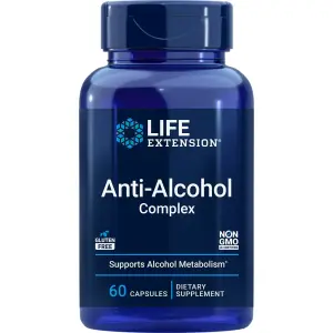 Complexo Antiálcool, 60 Cápsulas, Life Extension