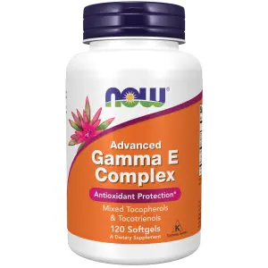 Complexo Gama-E, Avançado, 120 Cápsulas Softgel, Now Foods