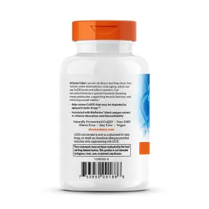 CoQ10 de Alta Absorção com BioPerine®, 100 mg, 120 Cápsulas Vegetais, Doctor's Best