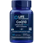 CoQ10 (Ubiquinona) com d-Limoneno, 100 mg, 60 Cápsulas Softgel, Life Extension