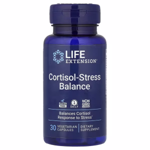 Cortisol-Stress Balance, 30 Cápsulas Vegetarianas, Life Extension