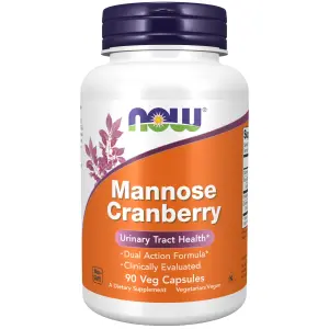 Cranberry com Dextromanose, 90 Cápsulas Vegetais, Now Foods