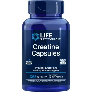 Cápsulas de Creatina, 120 Cápsulas, Life Extension
