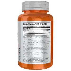 Creatina Kre-Alkalyn®, 750 mg, 240 Cápsulas Vegetais, Sports, Now Foods