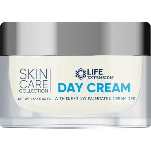 Creme Diurno com 1% de Palmitato de Retinila e Ceramidas, 47 g (1.65 oz), Skin Care Collection, Life Extension